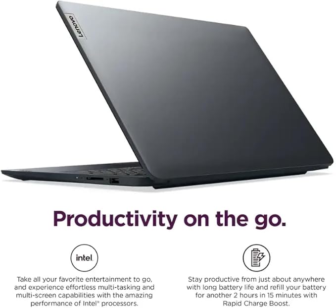 Lenovo IdeaPad 15.6" Laptop, 20GB RAM 1.6TB Storage (1TB SSD+128GB eMMC+512GB SD Card), Windows 11 Pro with 1-Year Microsoft Office 365 Included, Intel Celeron Processor, PLUSERA Earphones