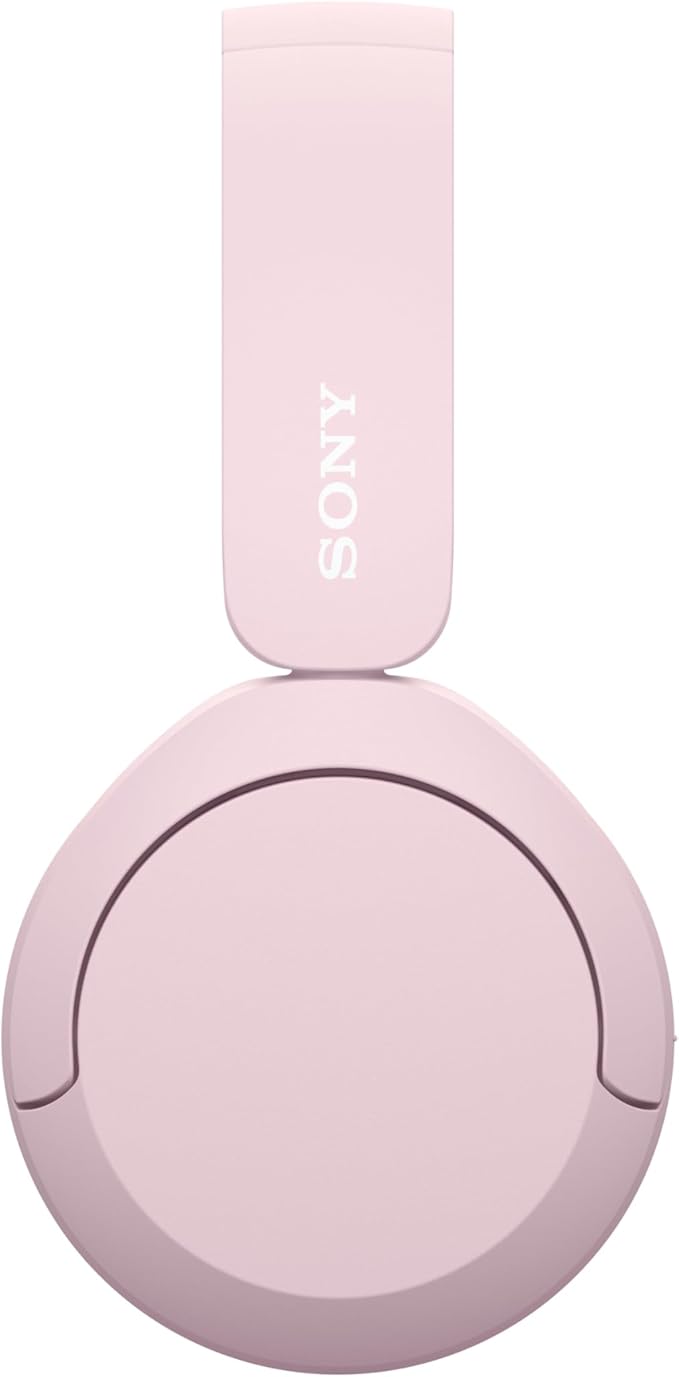 Sony WH-CH520 Wireless Headphones Bluetooth On-Ear Headset with Microphone and up to 50 Hours Battery Life with Quick Charging, Pink