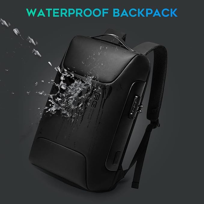 BANGE Anti Theft Backpack,Smart Work Backpack with USB Charging Port, Business Laptop Fit for 15.6 INCH Laptop…