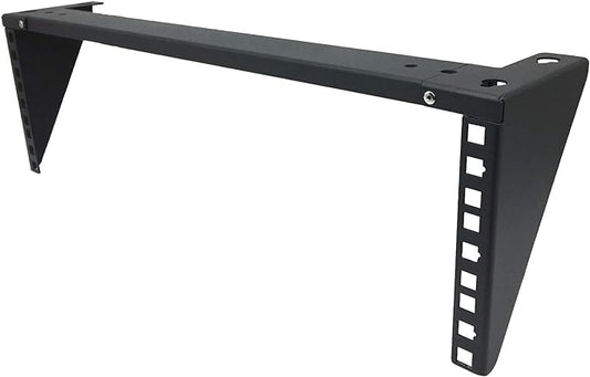 Jingchengmei 3U Wall Mount Patch Panel Bracket - 19 inch Steel Vertical Mounting Bracket for Network and Data Equipment (1)