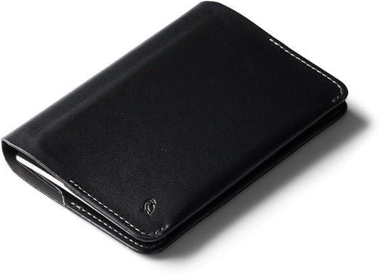 Bellroy Notebook Cover (Leather Folio for Notebook) - Black