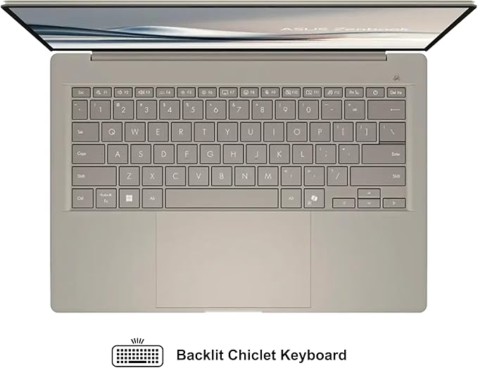 ASUS Zenbook A14 Laptop 14" WUXGA OLED (100% DCI-P3, 600nits HDR) Qualcomm 8-core Snapdragon X Plus (Up to 45 Tops) 16GB RAM 512GB SSD for Creator Business Professional Win11 ICP Hub w/Copilot+ AI