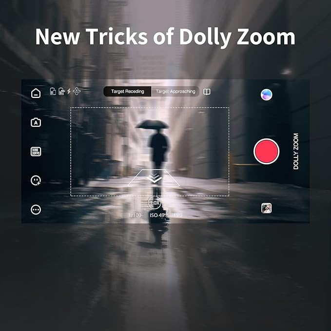 ZHIYUN Smooth 5 3-Axis Handheld Gimbal Stabilizer with Dual-Side Magnetic Lights for iPhone Smartphone Android Cell Phone - Portable Stabilizer for Vlogging, YouTube, Tiktok, Live Video