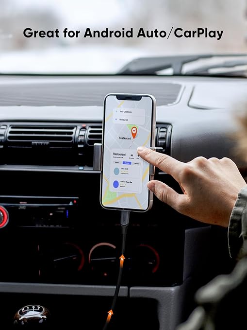 CableCreation 2-Pack USB C to USB A Cable 3.3FT, USB 3.2 Gen2 10Gbps A to C Data Cable, Android Auto Cord 3A for USB C External SSD MacBook Pro iPad, iPhone 16/15, Pixel, 1.0m Gray