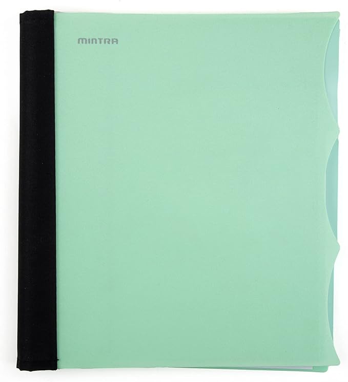 Mintra Office Durable PREMIUM Spiral Notebook (Sage Green, 3 Subject (8.5in x 11in))