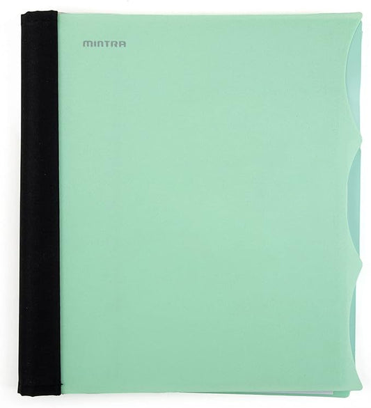 Mintra Office Durable PREMIUM Spiral Notebook (Sage Green, 3 Subject (8.5in x 11in))