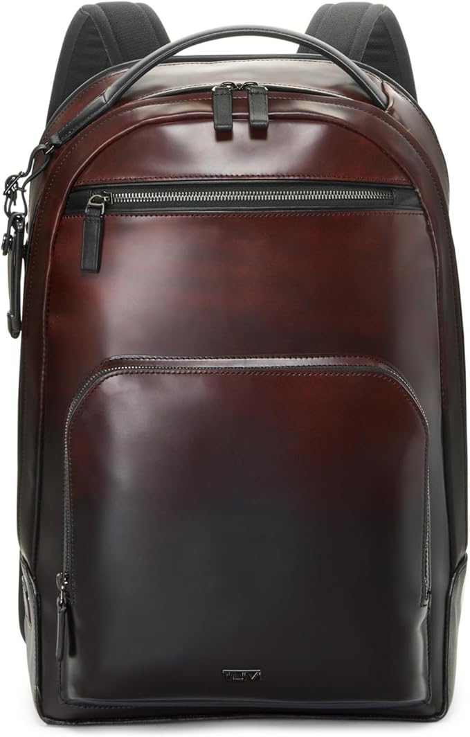TUMI - Harrison Warren Backpack - 15-Inch Laptop Backpack - Stylish Women's & Men's Backpack for Travel & Business - Burnished Wine