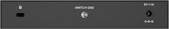 D-Link DGS 108 8 Port Gigabit Ethernet Switch Unmanaged, Plug & Play Network Splitter Silent Fanless Metal Desktop/Wall Mount QoS, IEEE 802.3az Energy Saving Limited Lifetime Protection