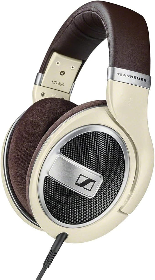 SENNHEISER HD 599 Open Back Headphone, Ivory