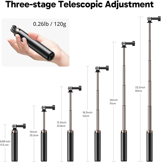 AKASO Brave 7 LE 4K60FPS 20MP WiFi Action Camera with Touch Screen EIS 2.0 Zoom Remote Control 131ft Waterproof Underwater Camera with Selfie Stick Extendable Tripod Stand and Carrying Case Bundle