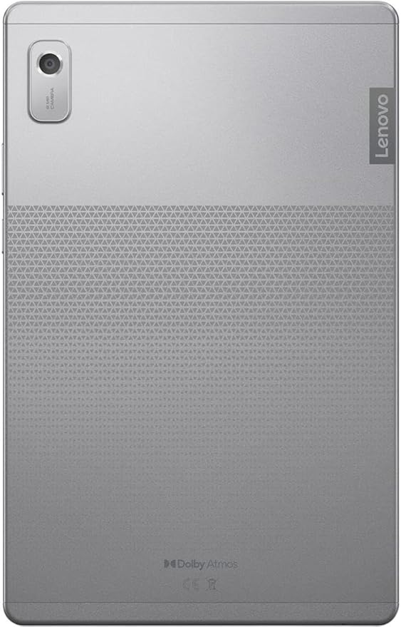 Lenovo Tab M9 9" HD Tablet, Media Tek Helio G80 8-Core Processor, Android 12 or Later, 3GB RAM 32GB Storage, Dolby Atmos, Wi-Fi, Bluetooth, USB-C, Gray, w/64GB MicroSD Card&Folio Case&Film&Stylus Pen