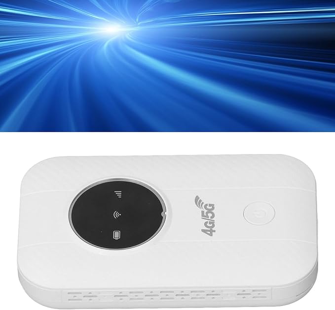 4G LTE Mobile Hotspot, Professional Portable Travel Routers SIM Card, 300Mbps High Speed Unlocked Router Hotspot Device for Home Office Travel, Up to 10 Users