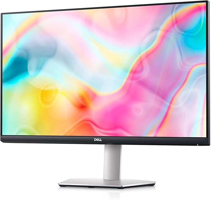 Dell S2722DC Monitor - 27-inch WQHD (2560x1440) 75Hz 4Ms Display, AMD FreeSync, Built in Speaker, USB Type-C Connectivity, Height/Pivot/Swivel/Tilt Adjust - Platinum Silver