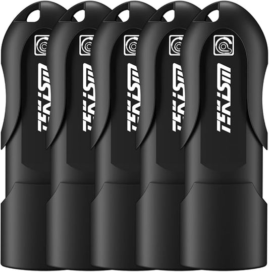 32GB 5 Pack USB 3.2 Gen 1 (USB 3.1) Flash Thumb Drive, External Data Storage Memory Stick Compatible with Computer/Laptop