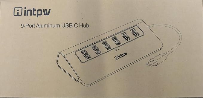 USB C Hub Ethernet, 10-in-1 USB Docking Station 10Gbps with 4K@60Hz HDMI, USB C and 2 USB A 3.2 Data, LAN, 2 USB A 2.0, PD 100W, SD/TF Ports, Powered USB Hub for Laptop, PC, iPhone 16/15, Mac