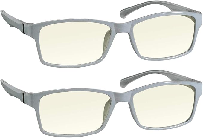 TruVision Readers - 9601 Computer Reading Glasses w Blue Light, Anti Reflective, Acrylic Lenses