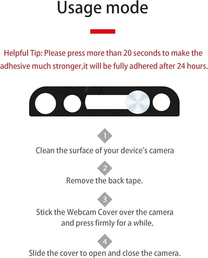 Phone Front Camera Cover,Webcam Cover Compatible for iPhone X/XR/XS/XS Max, iPhone 11/11 Pro/11 Pro Max,iPhone 12/12 Mini /12Pro /12Pro Max,Protect Privacy and Security,Not Affect Face ID