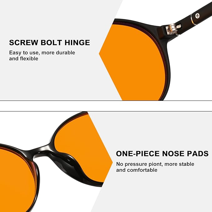 LIKSMU Blue Light Blocking Glasses Computer Gaming TV Phone Sleeping Glasses Women Men Professional Filter Anti Eyestrain