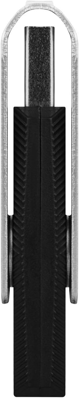 TOPESEL 128GB USB 2.0 Flash Drive Memory Stick Thumb Drive Swivel USB Jump Drive with LED Indicator (Black)