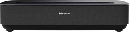 Hisense PL2, Ultra Short Throw Home Theater Laser Projector, 80” – 150”, 4K UHD, 2,700 Lumens, 3000:1 Contrast, Dolby Vision & Atmos, 3D, Google TV, WIFI 6E