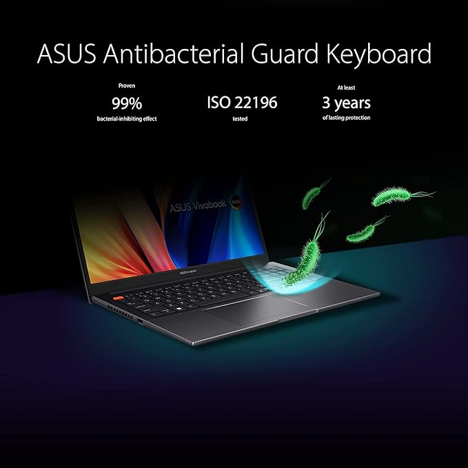 ASUS Vivobook S 15 2023 Laptop 15.6" FHD OLED 14-Core 12th Intel Core i7-12700H 32GB DDR4 1TB SSD Iris Xe Graphics Thunderbolt 4 Wi-Fi 6E Backlit Keyboard Fingerprint Windows 11 Home w/ONT 32GB USB