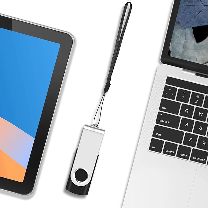 EASTBULL 50PCS 1GB Bulk Flash Drives USB 2.0 1GB Flash Drive Pack Thumb Drives Bulk Swivel Bulk USB Drives, Black