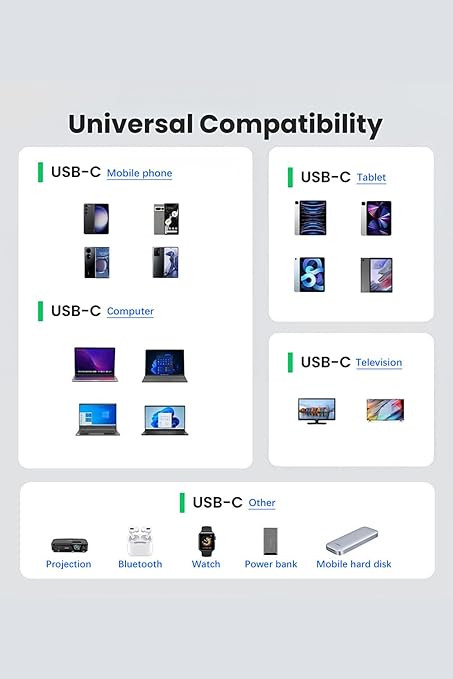Duttek 80Gbps 240W Short USB C to USB C Cable for Thunderbolt 5 Cable 5inch, 8K@120Hz Type C to Type C Cord Compatible with iPhone 16, MacBook, Thunderbolt 4/3,USB 4. Yellow
