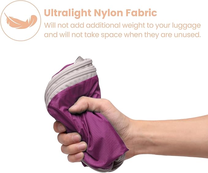 Cambond Compression Packing Cubes for Travel Women - Travel Bags Luggage Organizers Travel Essentials Compression Cubes for Travel Carry on Suitcases Organizer