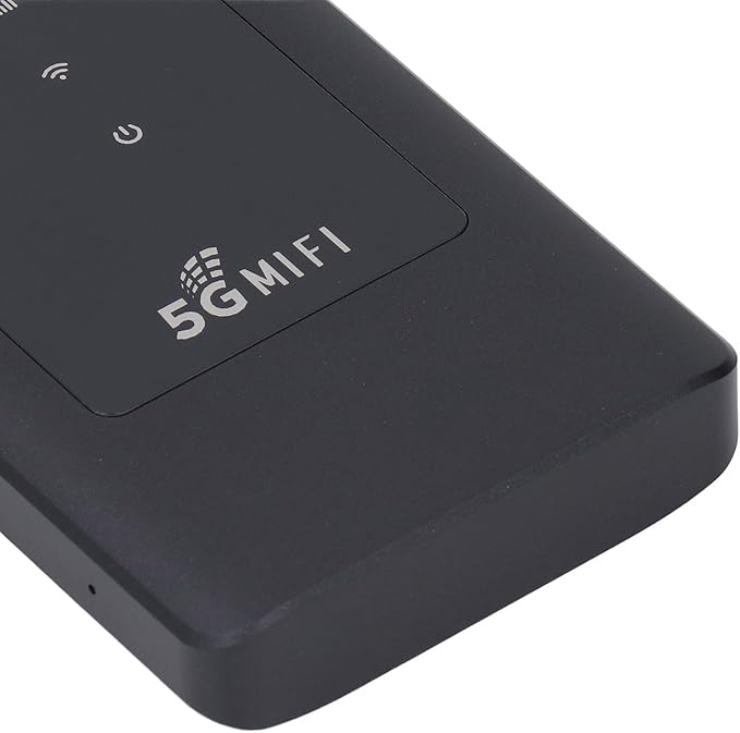 5G Mobile Hotspot - Unlocked Router with SIM Card Slot, 1.25Gbps Speed, International Coverage, Supports 16 Devices, Travel Router for Local & Global Use