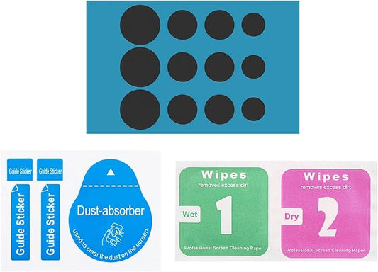 MECCANIXITY Webcam Cover Slide 0.3mm Thick Round Plastic Laptop Camera Cover Slide Web Blocker Protect Privacy for Computer, Laptop Black 12 Pack