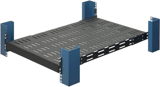 RackSolutions 2U Heavy Duty Fixed Shelf, 900 Pound Capacity