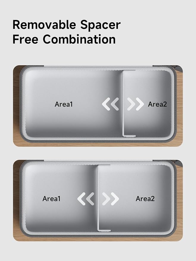 Hagibis Electronics Organizer Travel Case Cable Organizer Bag Pouch Portable Waterproof Carry Case for Cable, Charger,Power Bank, SD Card, Mouse, USB Flash Disk (DPB02 Grey)