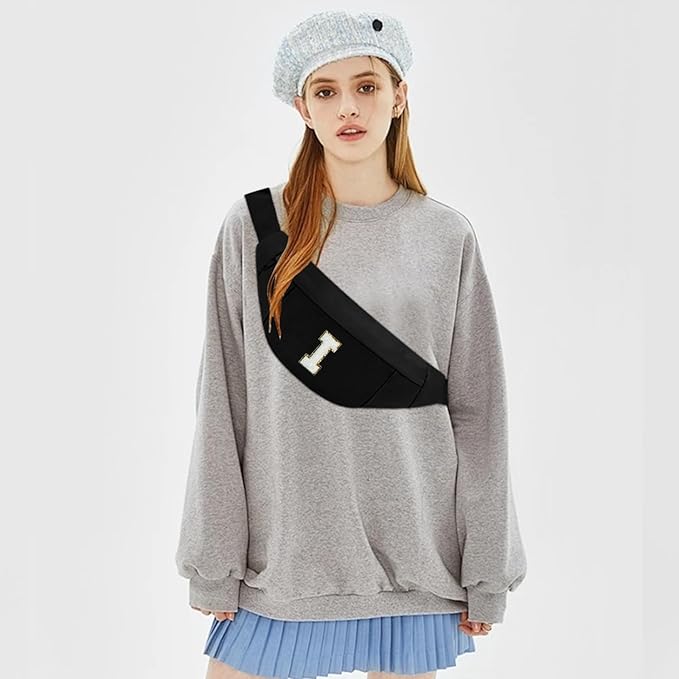 MAXTOP Large Crossbody Fanny Pack with 4-Zipper Pockets,Gifts for Enjoy Sports Festival Workout Traveling Running Casual Hands-Free Wallets Waist Pack Phone Bag Carrying All Phones