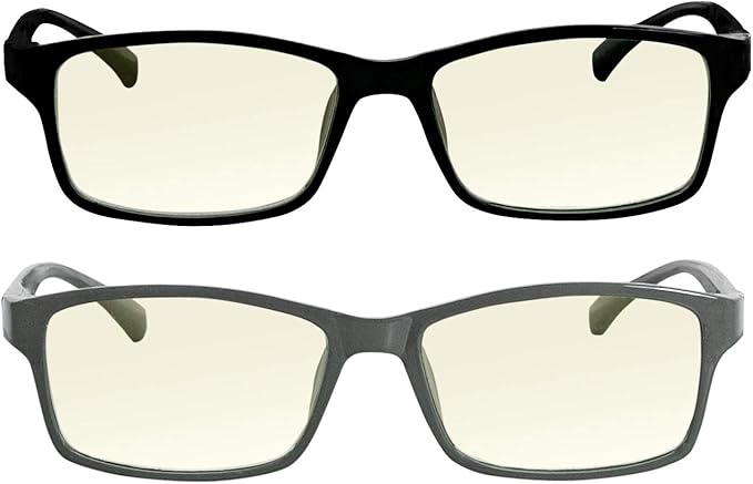 TruVision Readers - 9601 Computer Reading Glasses w Blue Light, Anti Reflective, Acrylic Lenses