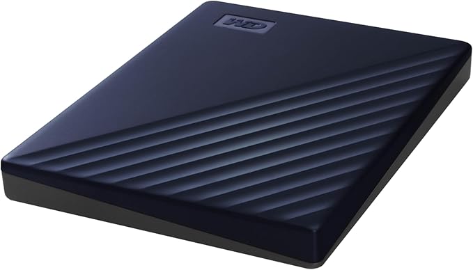 WD 2TB My Passport for Mac, Navy, Portable External Hard Drive with backup software and password protection, USB 3.1/USB 3.0 compatible - WDBA2D0020BBL-WESN