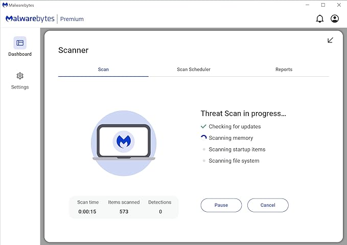 Malwarebytes Premium Software | Amazon Exclusive | 18 Months, 2 Devices (Windows, Mac OS, Android, Apple iOS, Chrome) [software_key_card]