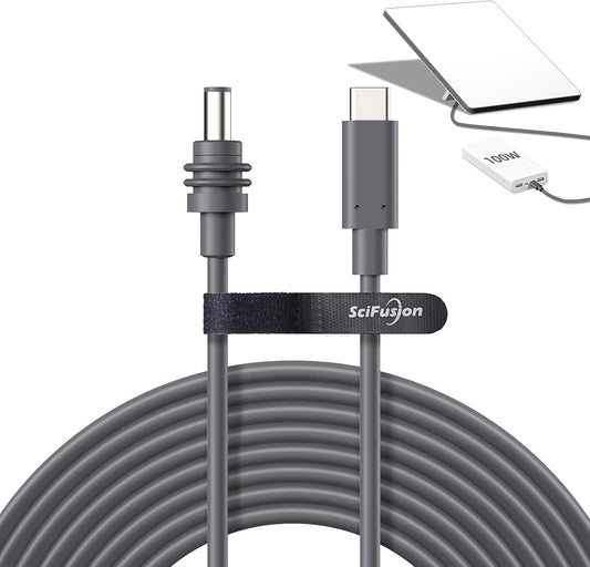 Starlink Mini Cable – Waterproof 32FT Starlink Mini USB C Cable, Works with 100W+ PD Source, Compatible Starlink Mini Accessories, 10M Starlink Mini Power Cable for Reliable Performance