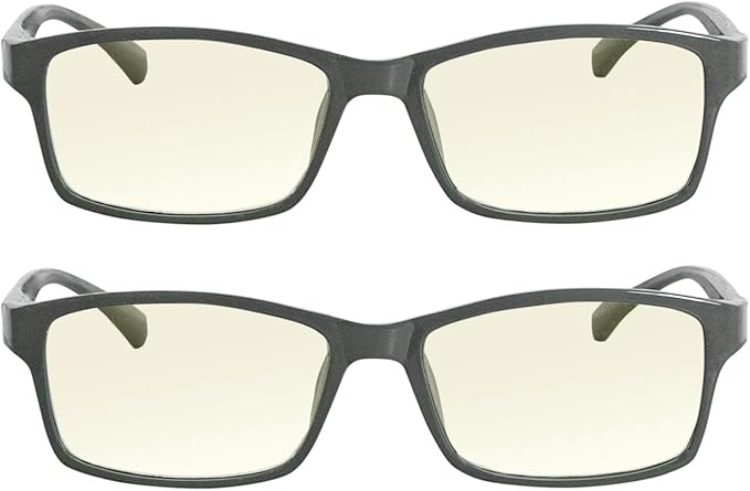 TruVision Readers - 9601 Computer Reading Glasses w Blue Light, Anti Reflective, Acrylic Lenses