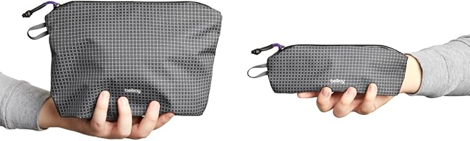 Bellroy Lite Pouch Duo (lightweight pencil case and pouch) - ArcadeGray