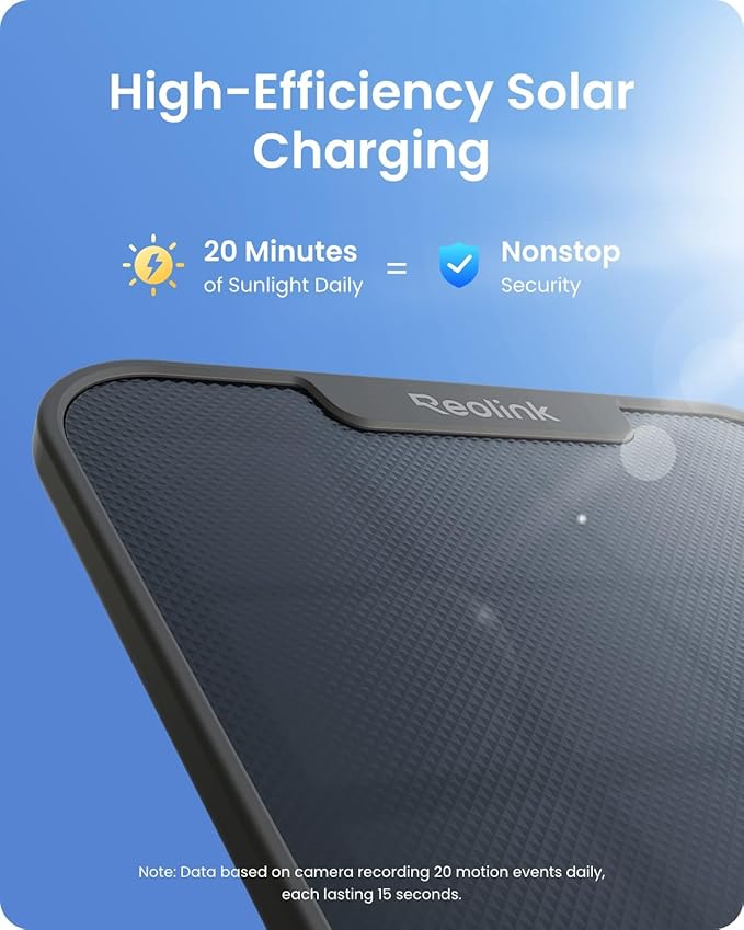 REOLINK 4K Solar Security Cameras Wireless Outdoor, 360° Pan Tilt, 8MP Color Night Vision, 2.4/5 GHz Wi-Fi 6, No Monthly Fee, Home Hub Compatible, Argus PT 4K+ 3W Solar Panel (Black)