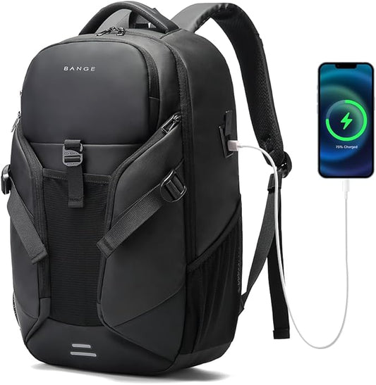 Travel laptop Smart Backpack for men women ，Business waterproof Backpack with USB charge Port,Anti Theft Travel Laptop Backpack Fits 15.6 Inch Notebook