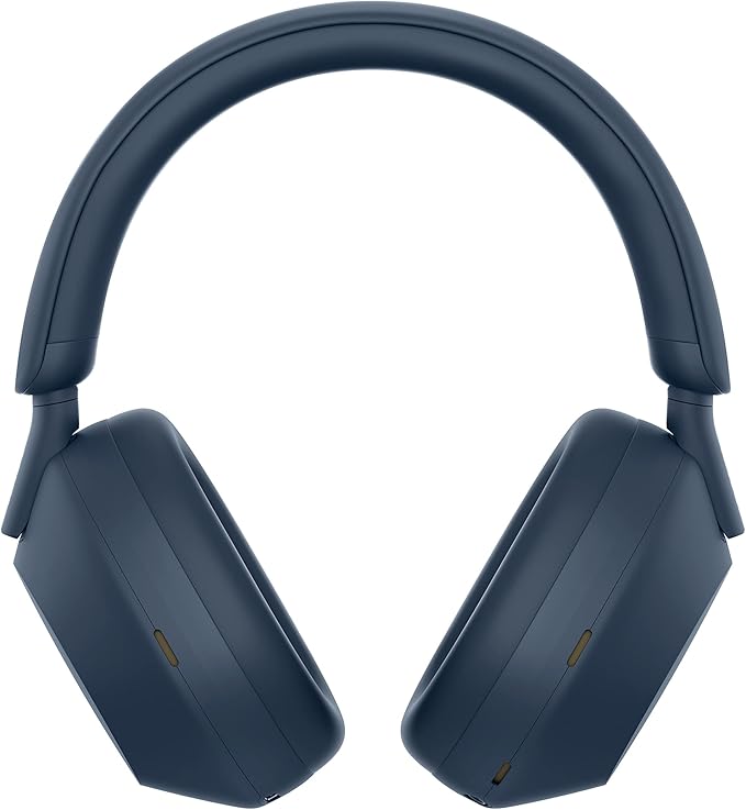 Sony WH-1000XM5 Premium Noise Canceling Headphones, Auto NC Optimizer, 30-Hour Battery, Alexa Voice Control, Midnight Blue