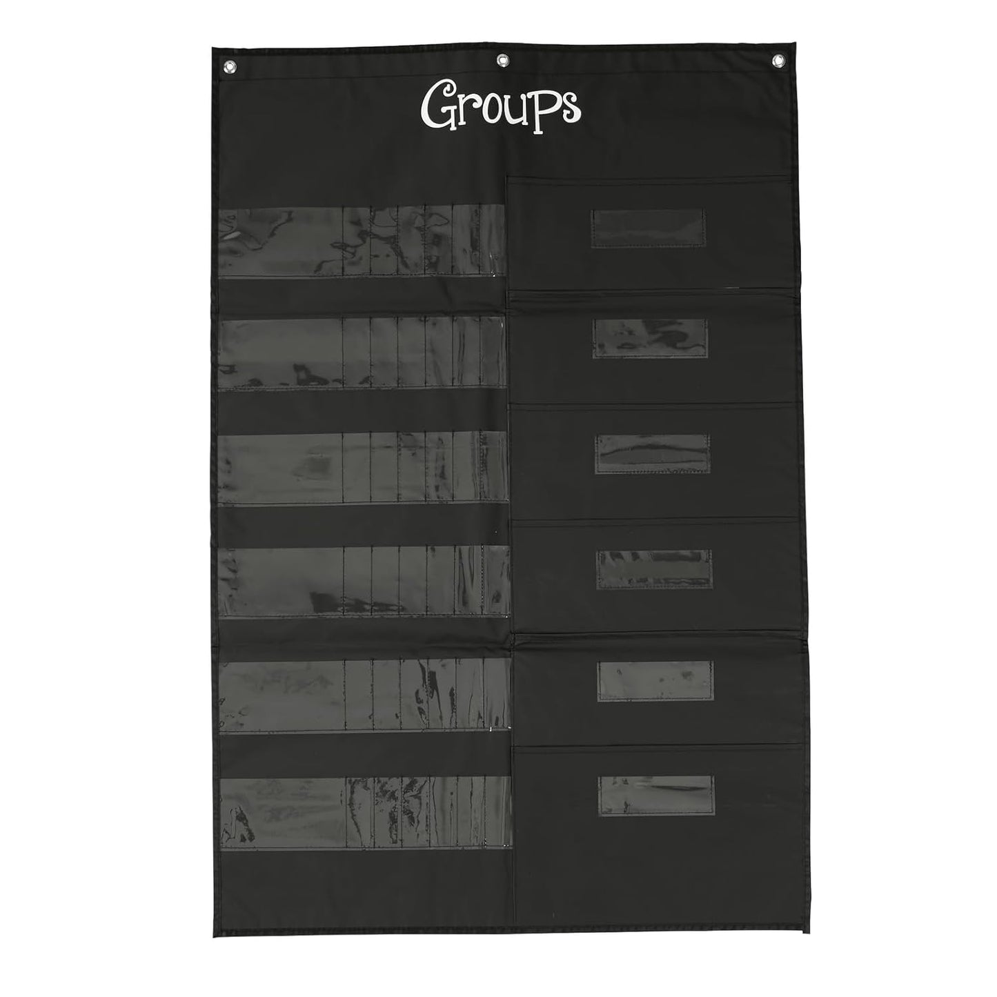 Really Good Stuff Small Group Management Pocket Chart with Folder Pockets - 26.75" x 40.75" - 1 Set