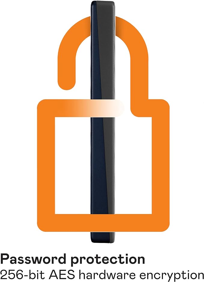 WD 4TB My Passport for Mac, Navy, Portable External Hard Drive with backup software and password protection, USB 3.1/USB 3.0 compatible - WDBA2F0040BBL-WESN