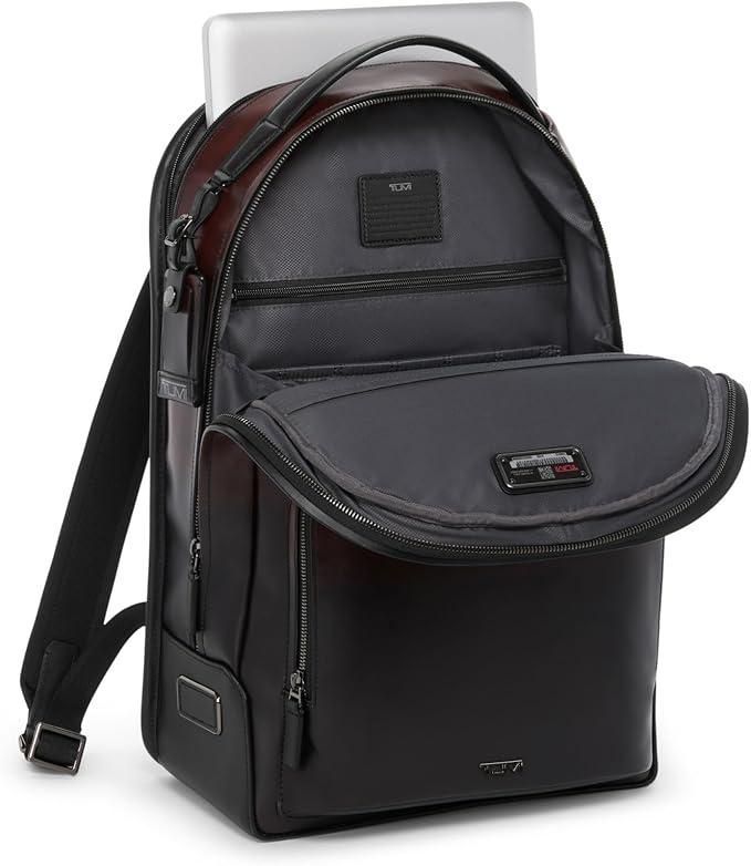 TUMI - Harrison Warren Backpack - 15-Inch Laptop Backpack - Stylish Women's & Men's Backpack for Travel & Business - Burnished Wine