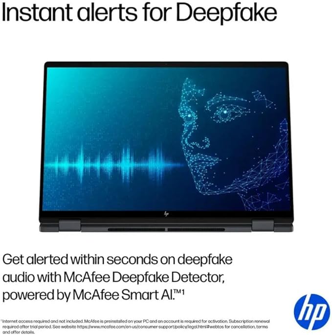 HP OmniBook X Flip 2-in-1 Laptop,16" 2K Touchscreen Laptop Computer,Intel Core Ultra 7, Arc 140V GPU Copilot+ PC,16GB RAM 1TB SSD,Thunderbolt 4,W/3-in-1 Accessories, with Lifetime Office,Win 11 Pro