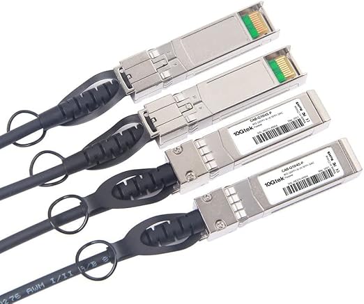 10Gtek 40G QSFP+ to 4xSFP+ Breakout DAC for Cisco QSFP-4SFP10G-CU1.5M - 40GBASE-CR4 Passive Direct Attach Copper Twinax QSFP to SFP Cable for Cisco Devices, 1.5-Meter