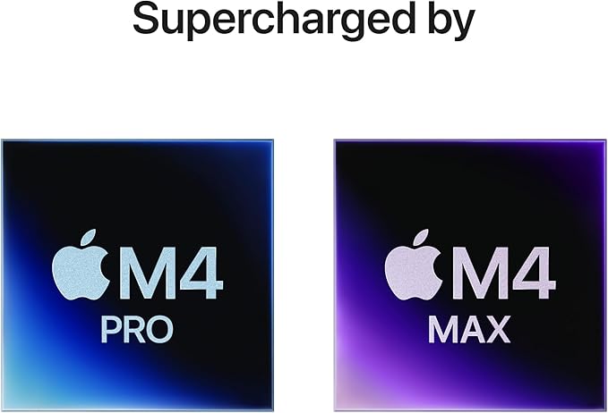 Apple 2024 MacBook Pro Laptop with M4 Max, 16‑core CPU, 40‑core GPU: Built for Apple Intelligence, 16.2-inch Display, 48GB Unified Memory, 1TB SSD Storage; Silver with AppleCare+ (3 Years)