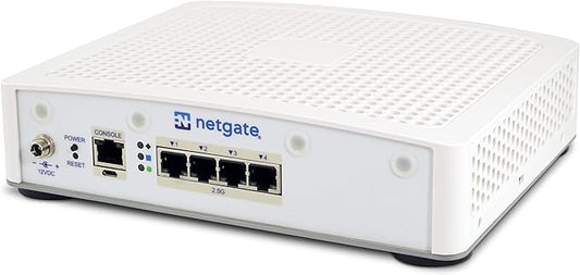 Netgate 4200 MAX pfSense+ Security Gateway | Firewall, Router, VPN | Lifetime TAC Lite Support | 4x 2.5 GbE Ports | Protect your network with a fully featured, professional network security appliance.
