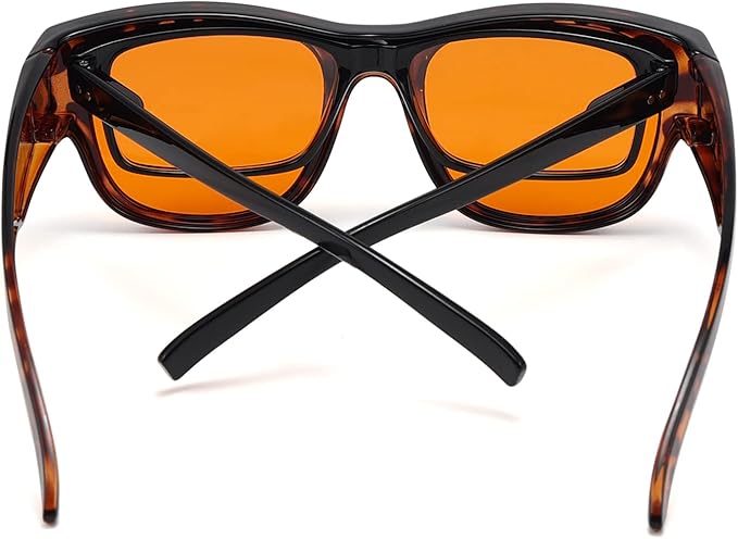 Eyekepper Mens Fit Over Blue Light Blocking Glasses Computer Gaming Eyeglasses for Women